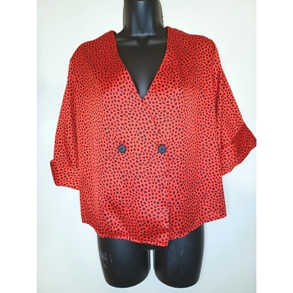 NWT TopShop Orange Top